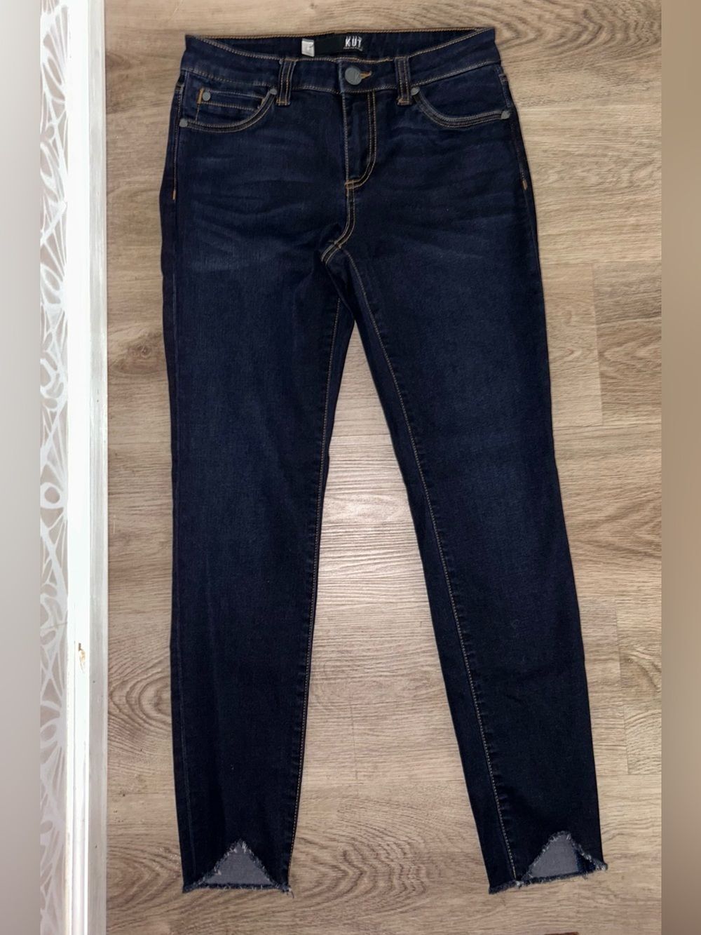 Kut from the Kloth Dark Blue Skinny Jeans